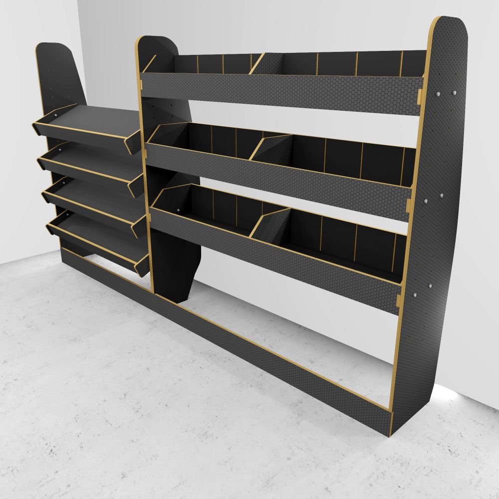 VW Transporter LWB Combination Racking