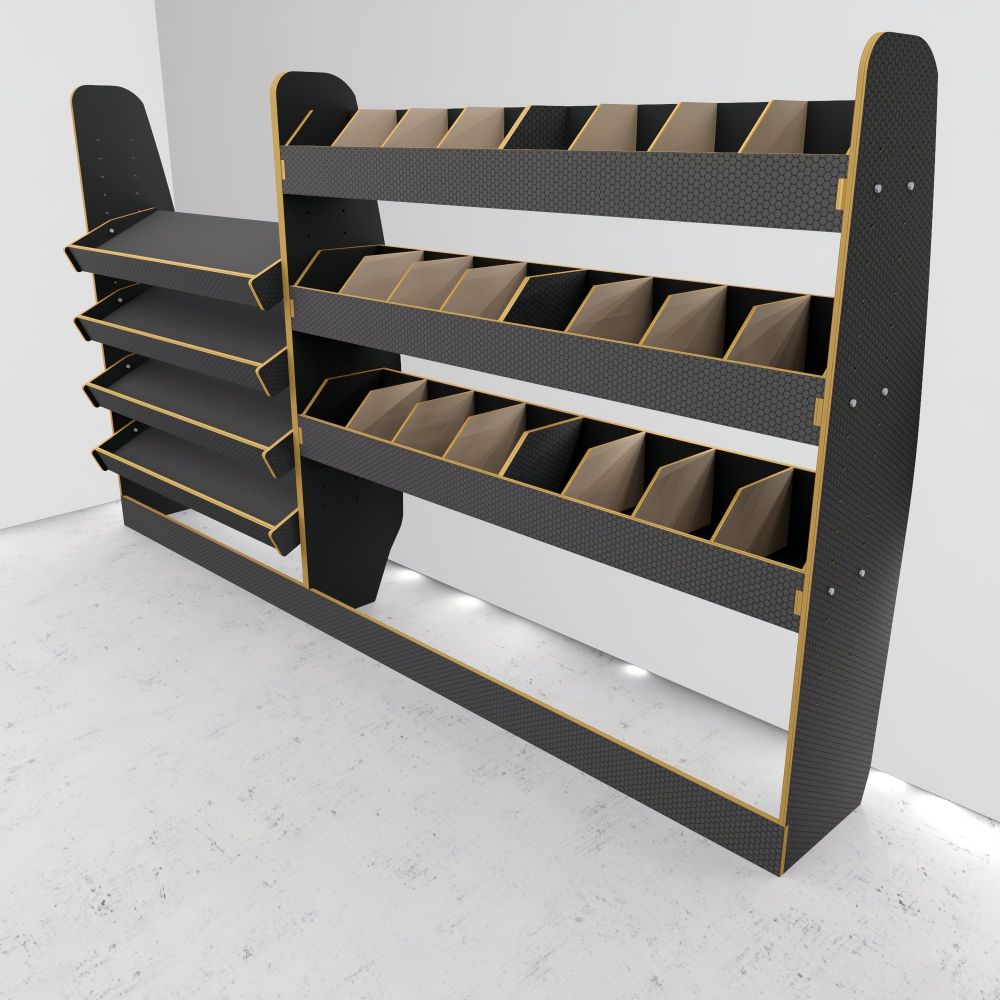 VW Transporter LWB Combination Racking